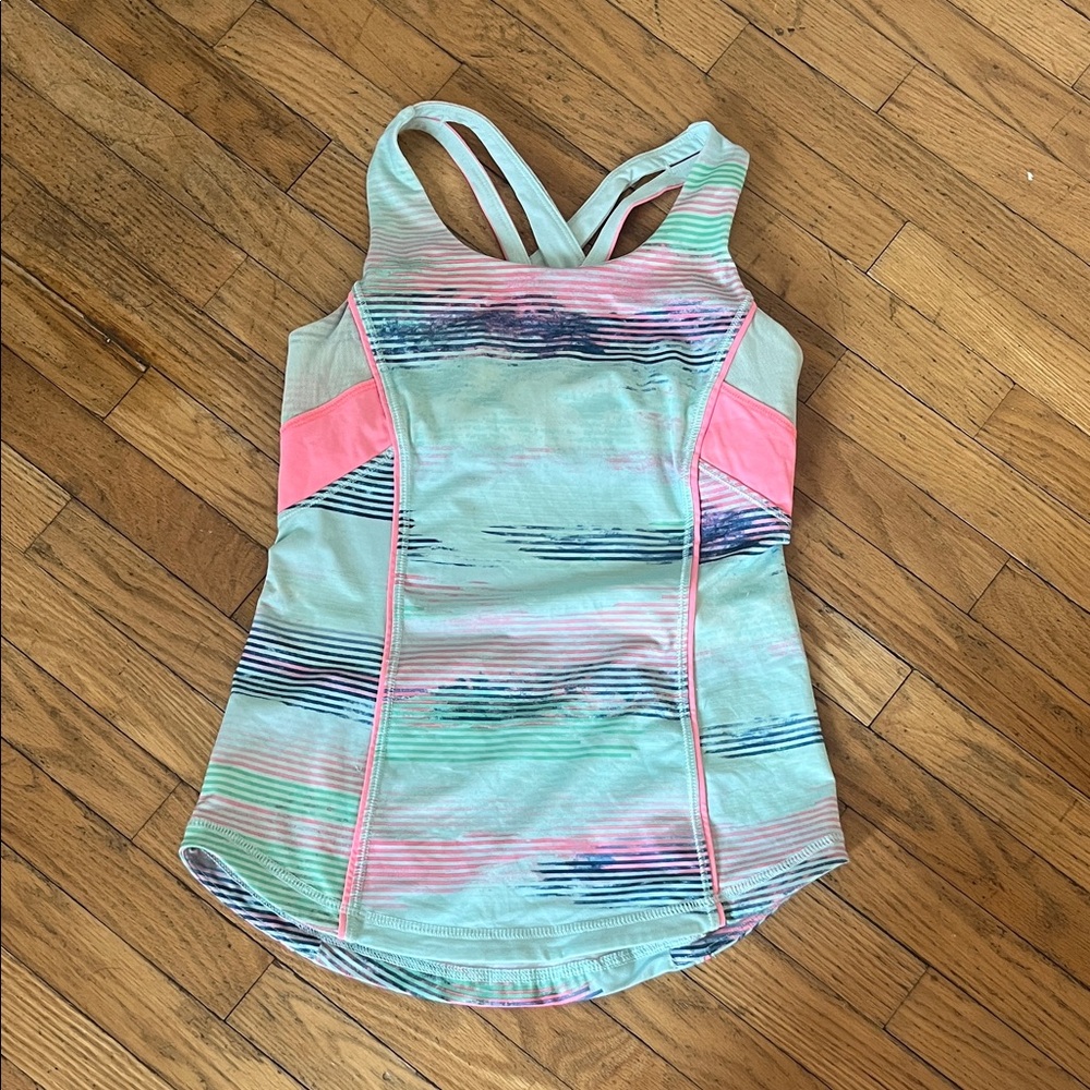 Ivivva Multicolor Striped Tank Top